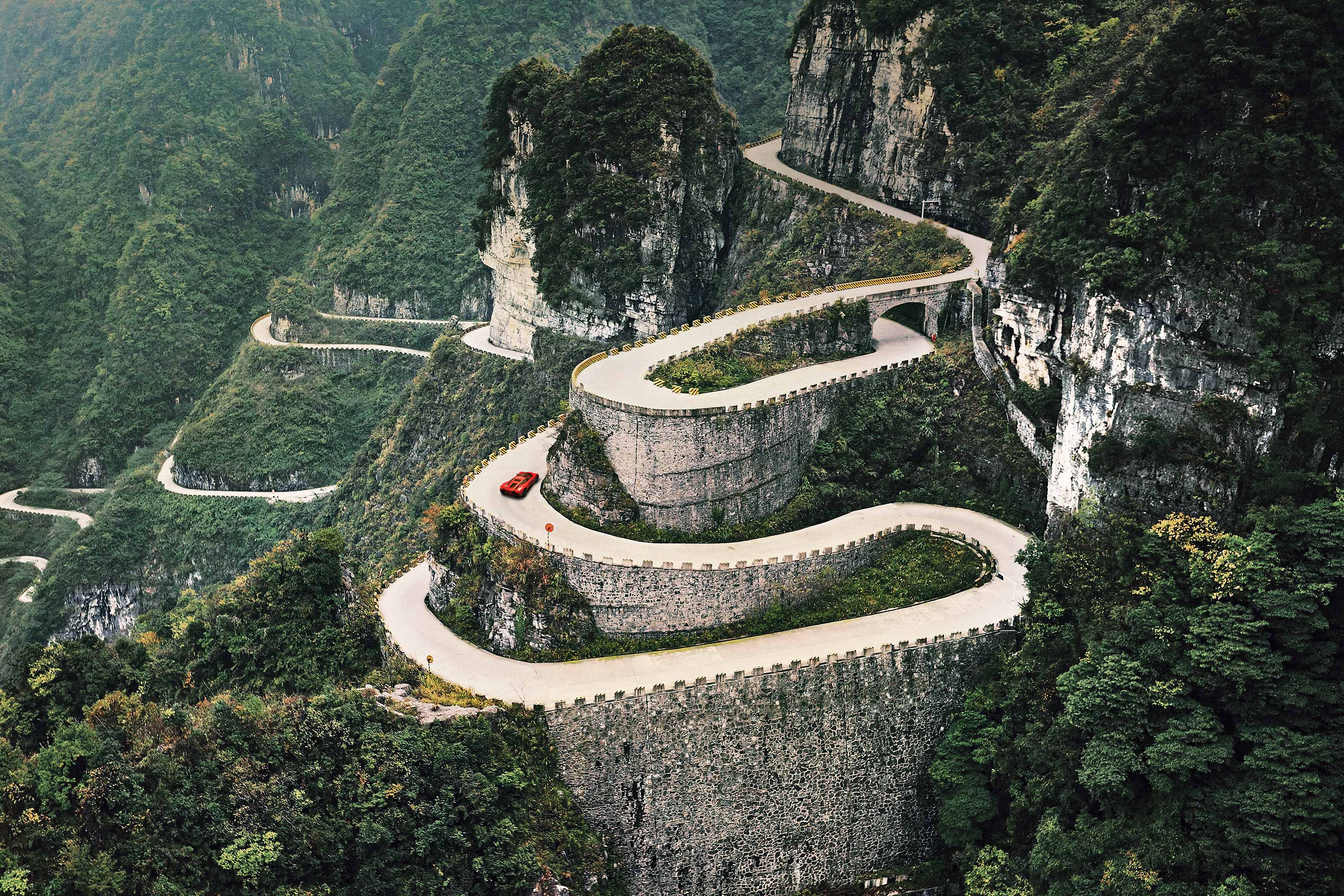 Горные дороги Китая
